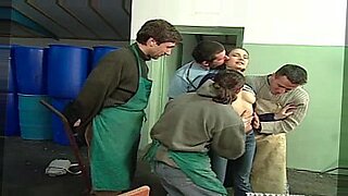 anal gangbang creampie cleanup