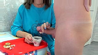 mom and son drink milk tits porn