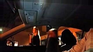 flash dick handjob by stranger in car