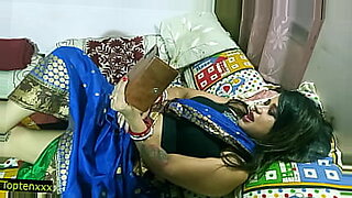 indian saree touching humping