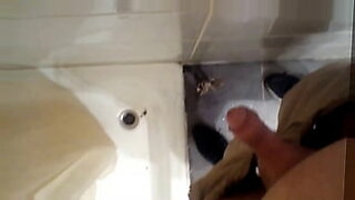 hidden cam my brothers friend taking his shower after sport