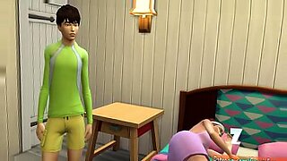 mom fucks step son in front of husband