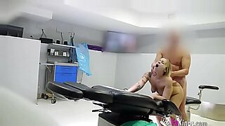 doctor give a beautiful girl full examination