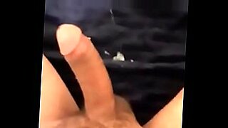 girls throws sperm from her pussy