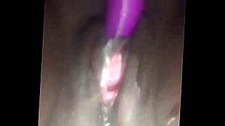 hot slut stuffs herself deep with huge dildo rough orgasm